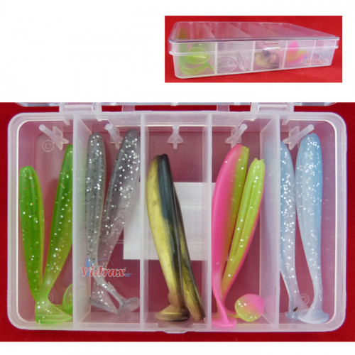 Комплект силиконови рибки Trendex Hybrid Set Box 1 7.5 см 6095599 - Behr_Behr angelsport