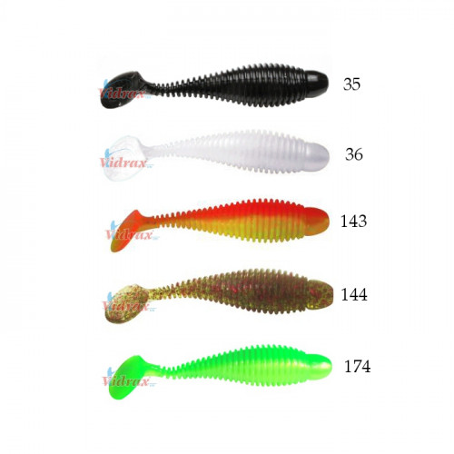Lunker City Grubster 7 см (2.75 in) - Силиконови рибки_Lunker City