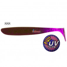 Изкуствени рибки Easy Shad 3.0" 75 мм Цвят 888 UV Glow - Select