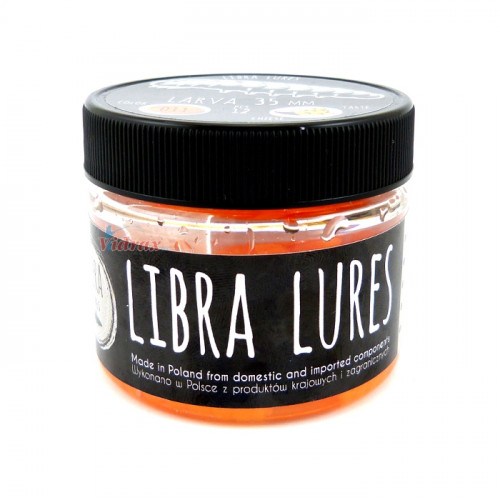 Изкуствена ларва 35 мм Цвят 011 (сирене) - Libra Lures_Libra Lures