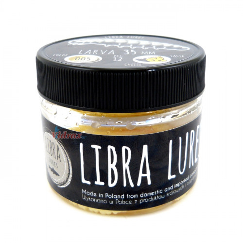 Изкуствена ларва 35 мм Цвят 005 (сирене) - Libra Lures_Libra Lures