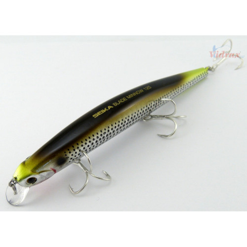 Воблер Seika Blade Minnow 12.5 см Sinking 4501606 - Tubertini TUBERTINI Воблери