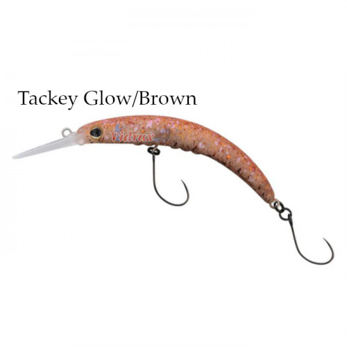 Воблер Timon Pepino DR 5.6 см 2.5. гр Цвят Tackey Glow/Brown - Jackall_JACKALL