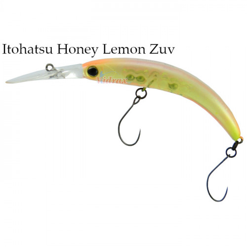 Воблер Timon Pepino DR 5.6 см 2.5. гр Цвят Itohatsu Honey Lemon Zuv - Jackall_JACKALL