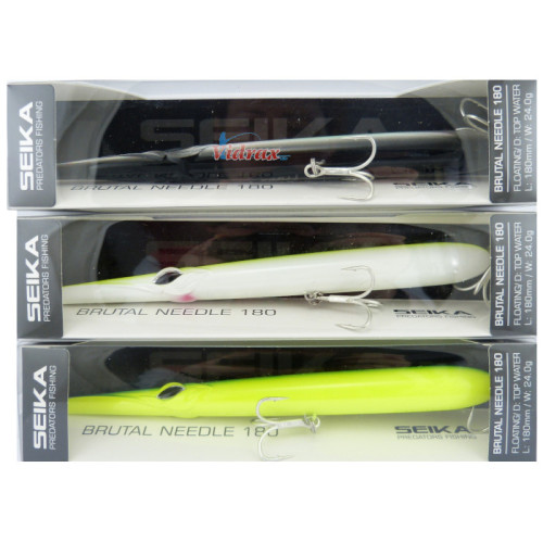 Воблер Seika Brutal Needle 160 мм Top Water Цвят 10 4560310 - Tubertini TUBERTINI Воблери