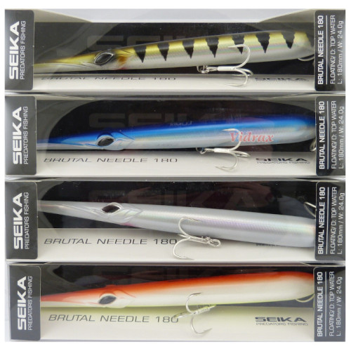 Воблер Seika Brutal Needle 160 мм Top Water Цвят 10 4560310 - Tubertini TUBERTINI Воблери