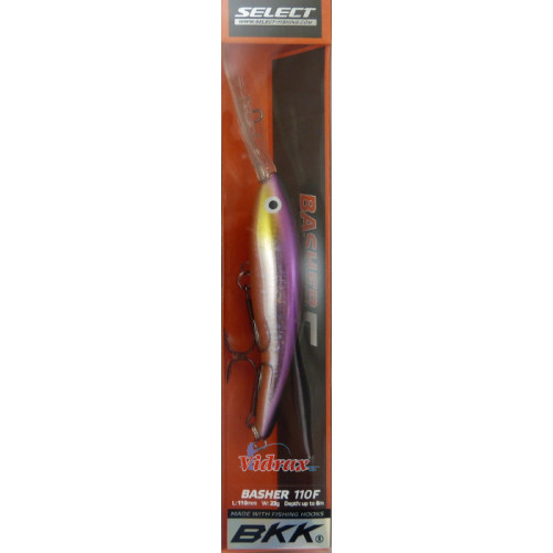 Воблер Basher 110F 110 мм Цвят 01 - Select-SELECT-vi-20750
