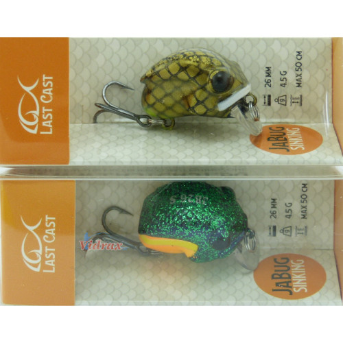 Воблер JaBug 2.6 см 4.5 гр Цвят #08 JB26S#08 - Last Cast-Last Cast-vi-21444