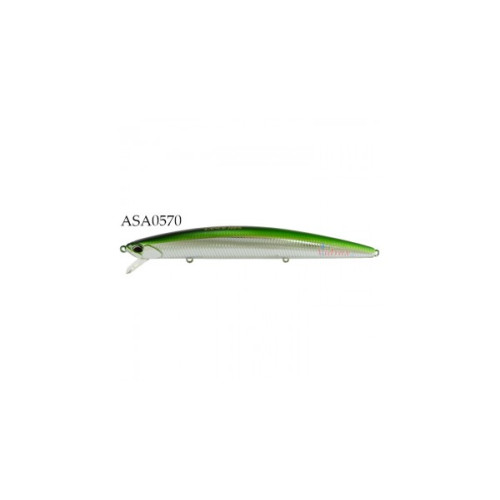 Воблер Tide Minnow Lance 120S Цвят ASA0570 Green Back Silver - Duo Duo Воблери за риболов