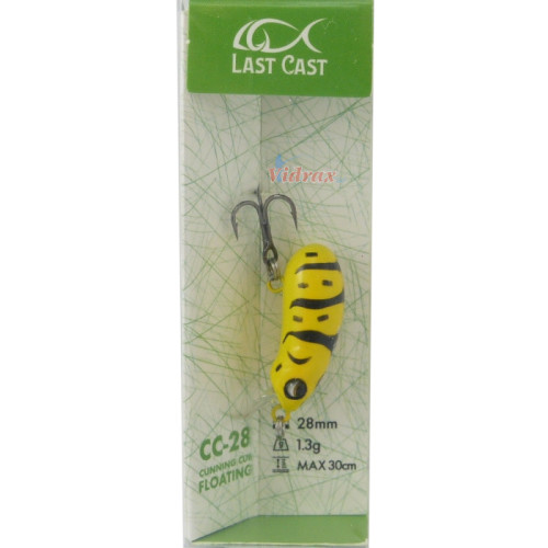 Воблер CC-28 Floating 2.8 см 1.3 гр Цвят #09 - Last Cast-Last Cast-vi-22465