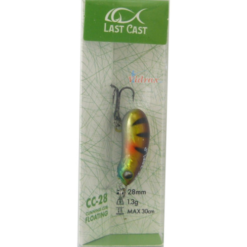 Воблер CC-28 Floating 2.8 см 1.3 гр Цвят #12 - Last Cast-Last Cast-vi-22466