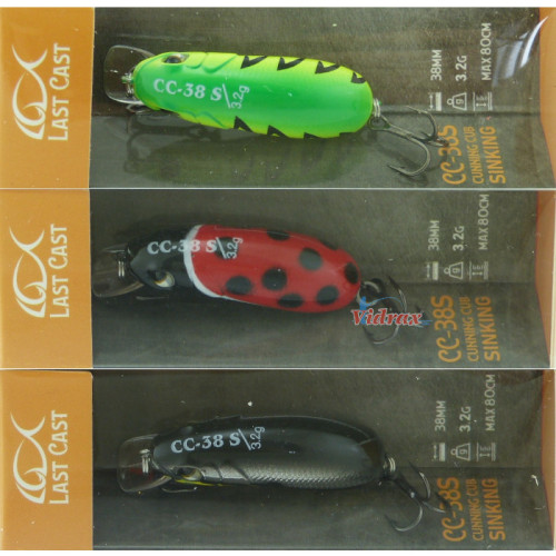 Воблер CC-38S 3.8 см 3.2 гр Цвят #07 - Last Cast-Last Cast-vi-21440