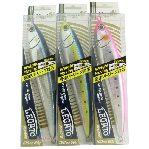 Воблер Legato F 190 мм 60 г Цвят 009 CLG190009 - Maria-Maria-vi-21394