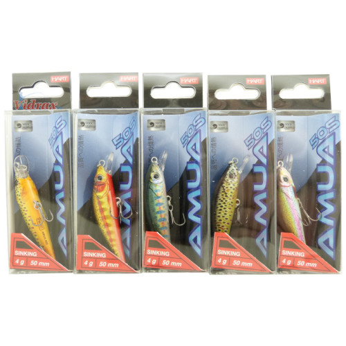 Воблери Amua 50S 50 мм 4 гр IHAMUBOT - Hart-HART-vi-21371