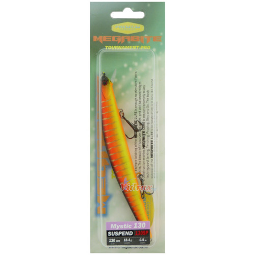Воблер Mystic 130 SP Цвят R39 - Megabite-MEGABITE-vi-20878