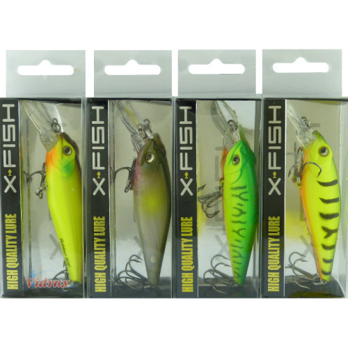 Воблер Robber 80F 9.5 гр 191702 - X-FISH X-FISH Воблери