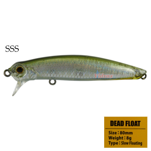 Воблер Dead Float 80 Slow Floating 8 гр SSS - Jackson-JACKSON-vi-22288