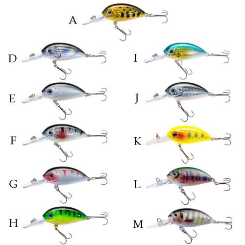Воблер Atract Aris F XXH-M 4.0см VR-XHM040 - Jaxon-JAXON-vi-23076