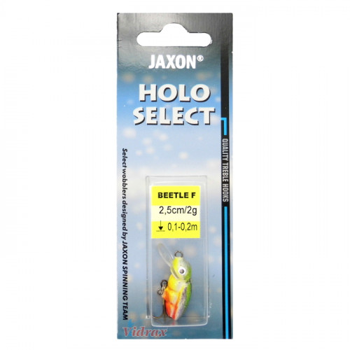 Воблер Holo Select Beetle 2.5 см Цвят DU - Jaxon_JAXON