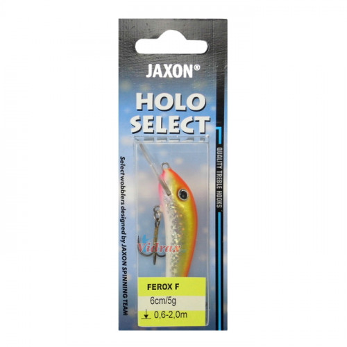 Плаващ воблер Holo Select Ferox F 6 см - Jaxon_JAXON