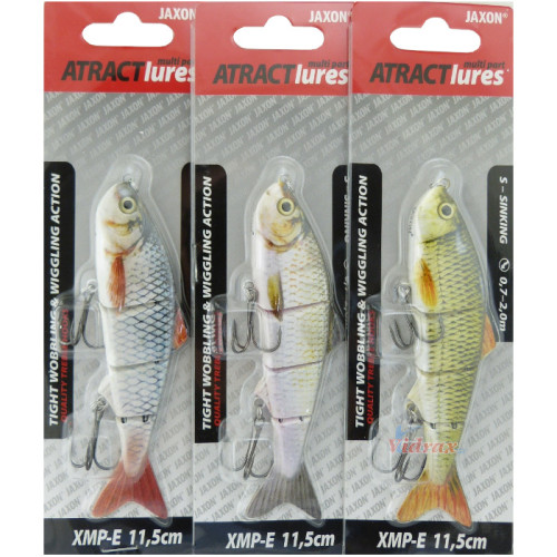 Воблер Atract Multi-Parts XMP-E Бавно Потъващ 11.5 см VR-MSE115A - Jaxon-JAXON-vi-21013