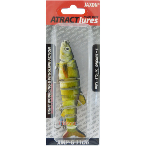 Воблер Atract Multi-Parts XMP-G Бавно Потъващ 11 см VR-MSG110D - Jaxon JAXON Воблери за риболов