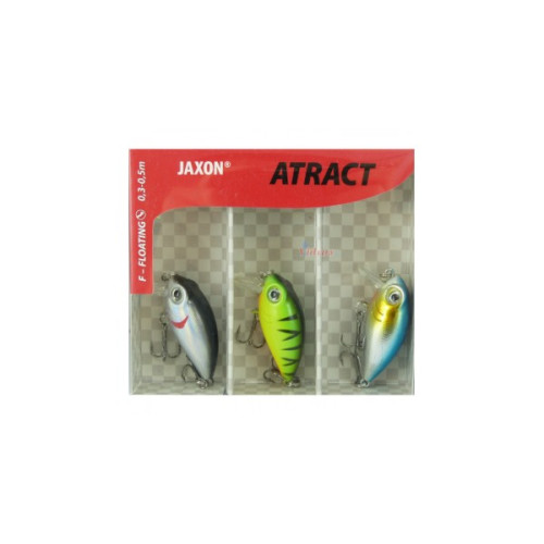Воблер Atract Mini Set 3 Pcs Mix 3.5 см VR-XHG035MIX - Jaxon JAXON Воблери