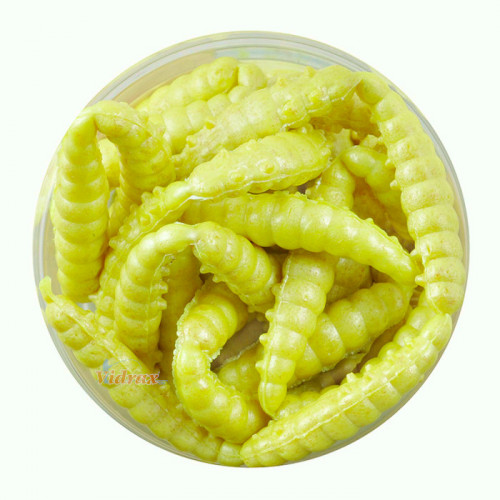 Изкуствени червеи Powerbait Honey Worm 25 мм Hot Yellow 1214506 - Berkley_Berkley