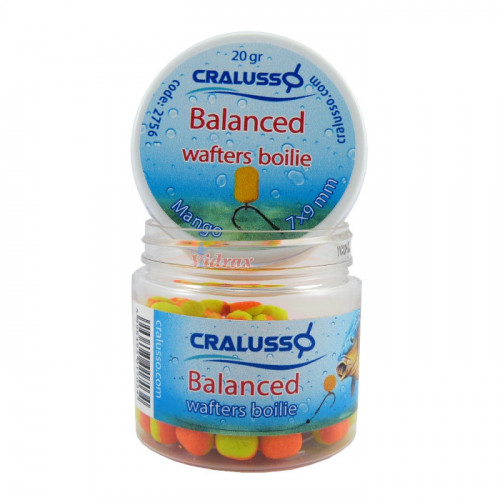 Tопчета Balanced Wafters Boilie Mango (Манго) 7x9 мм 20 гр CR-2756 - Cralusso_CRALUSSO