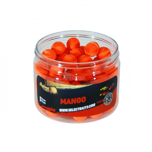 Tопчета Pop-Up Fluoro Orange Mango 12 мм - Select Baits_Select Baits
