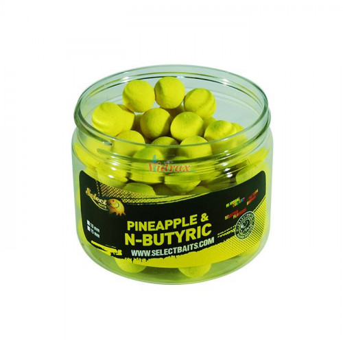 Tопчета Pop-Up Fluoro Yellow Pineapple & N-butyric 12 мм - Select Baits_Select Baits