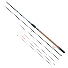 Прът Scout Feeder Black 3.90 м Up to 130 гр Heavy 18584130 - Brain