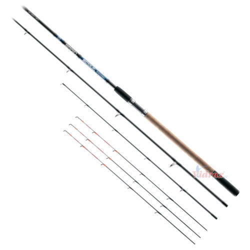 Прът Scout Feeder Black 3.90 м Up to 130 гр Heavy 18584130 - Brain Brain Фидер въдици