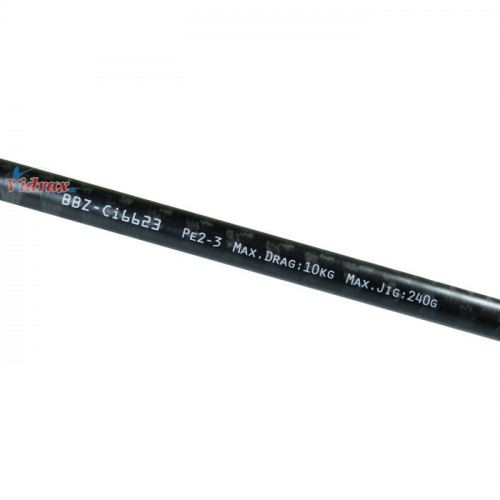 Прът Black Buster BBZ 66 1.98 м PE2-3 Drag: 10 кг/ Max.Jig: 240 гр Spiral BBZ-Ci6623 - XZOGA_XZOGA