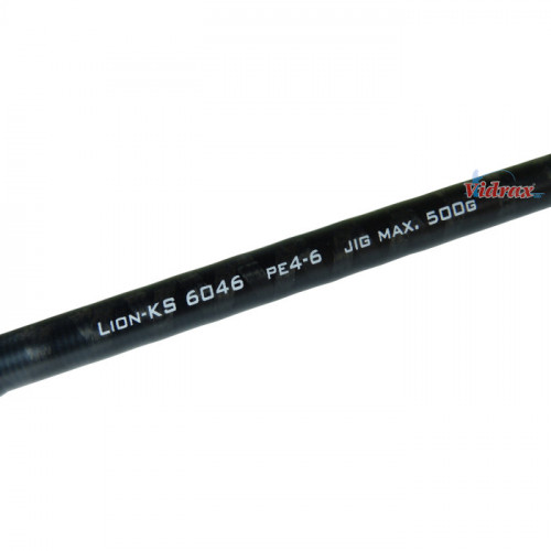 Прът Lion King LION-KS 6046 1.80 м PE4-6 Jig Max. 500 гр - XZOGA_XZOGA