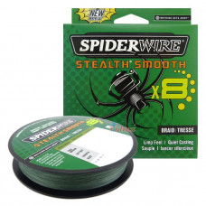 8 Нишково влакно Stealth Smooth Braid 150 м - 0.06 мм Зелено 1515221 - SpiderWire