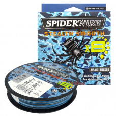 8 Нишково влакно Stealth Smooth Braid 300 м Blue Camo - 0.23 мм 1515731 - SpiderWire