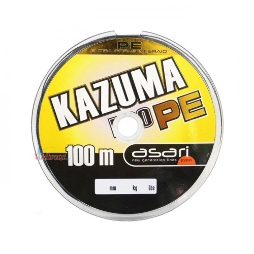 Влакно Kazuma Pro PE 100 м - 0.40 мм - Asari_ASARI