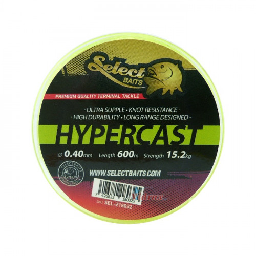 Влакно Hypercast 600 м - 0.20 мм SEL-218025 - Select Baits_Select Baits
